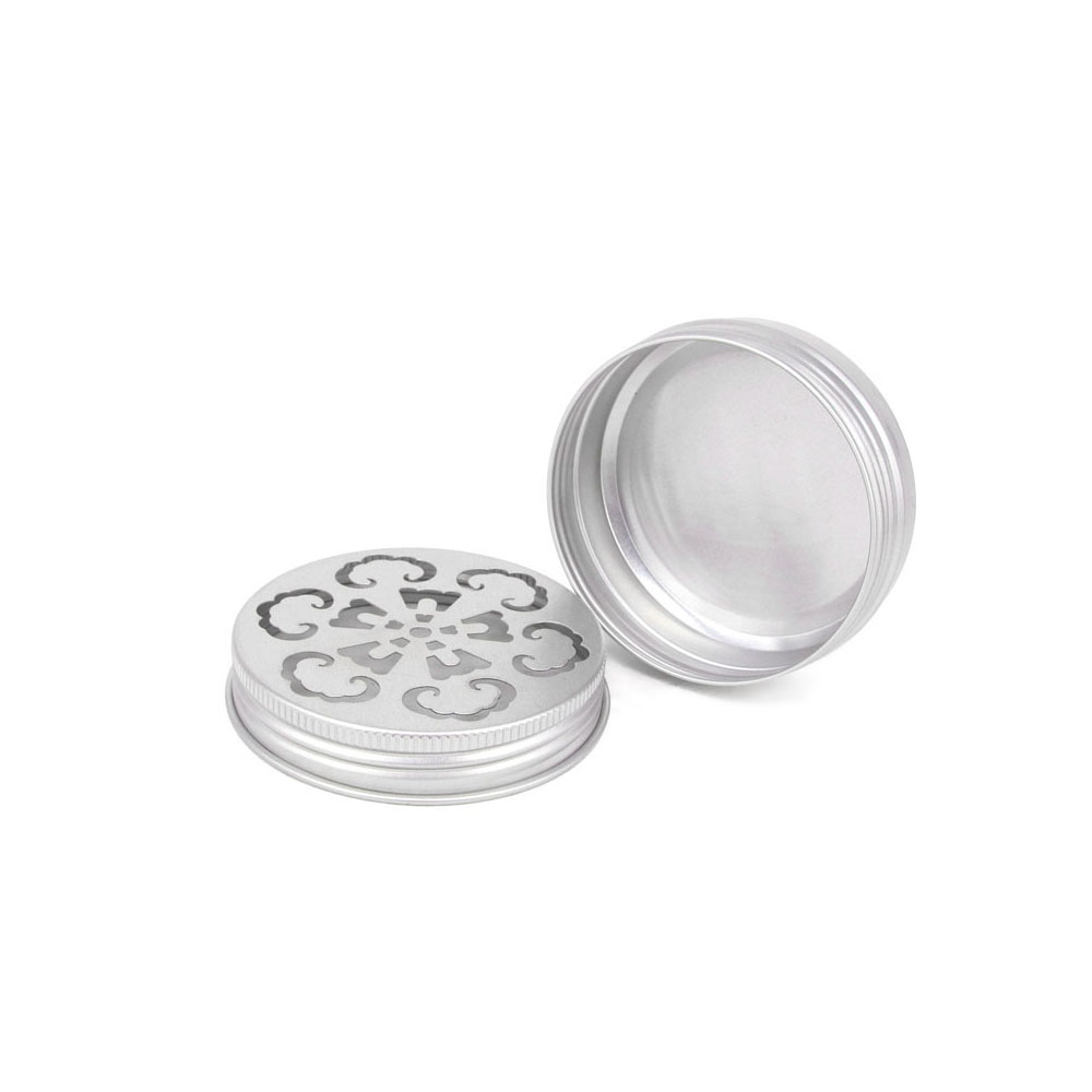 Candles aluminum jar