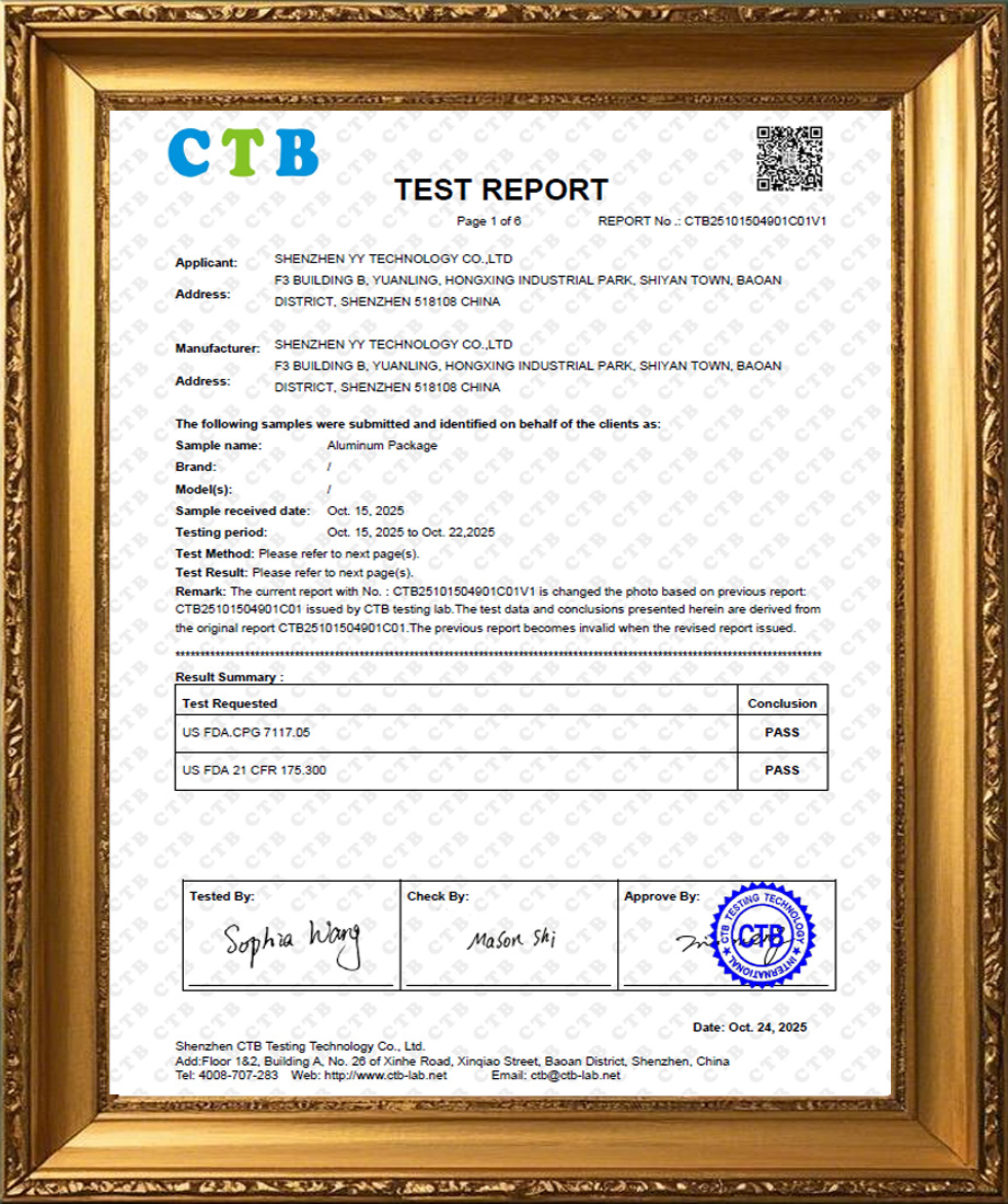 FDA Food Contact Compliance